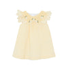 tartine et chocolat gingham smocked dress yellow