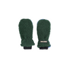 bobo choses color block sheepskin mittens green