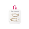 happy ghost hair clips