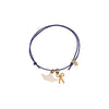titlee sailboat charm bracelet ivory