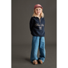 mipounet juiliete quarter-zip sweatshirt blue