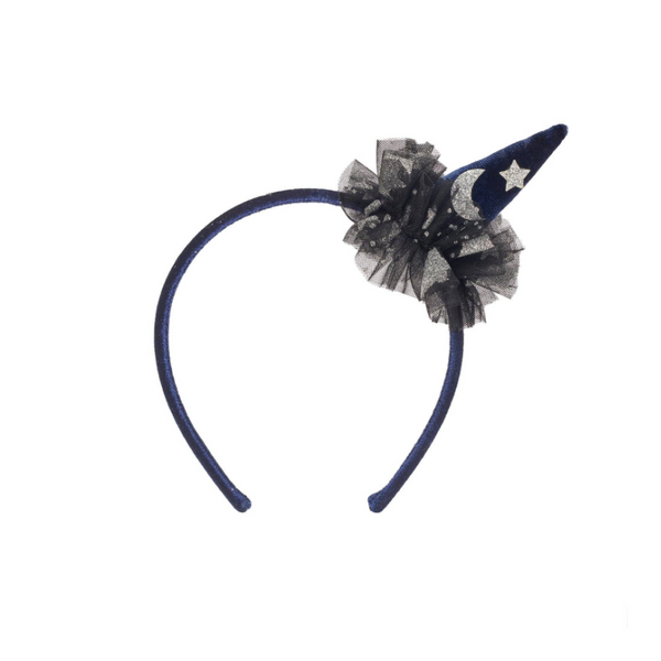 velvet witches hat headband