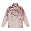 morley tyla velour turtleneck rose