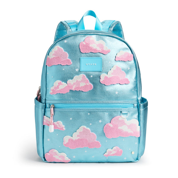 state bags kane kids double pocket large backpack clouds