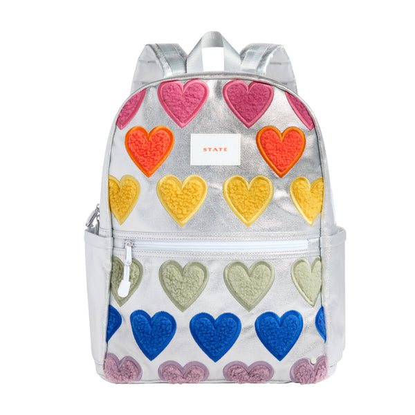state bags kane kids backpack fuzzy hearts