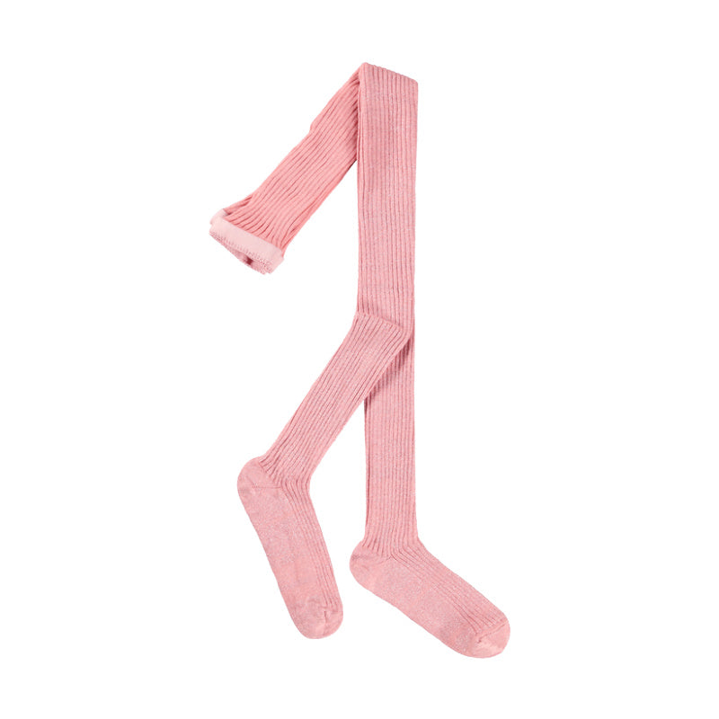 molo glitter tights blush