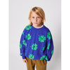 bobo choses lucky clover all over sweatshirt blue