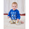 bobo choses bobo choo choo all over baby leggings light heather gray