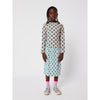 bobo choses geometric pencil pleated skirt offwhite