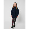 bobo choses clover polo sweatshirt dress midnight blue