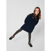 bobo choses clover polo sweatshirt dress midnight blue