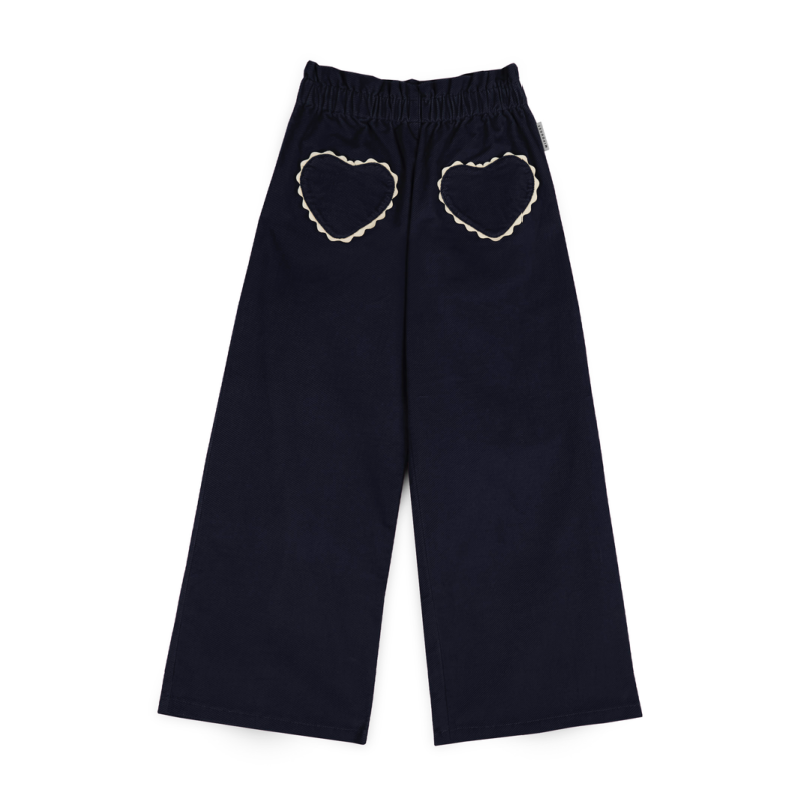mipounet clotilde velvet pants blue