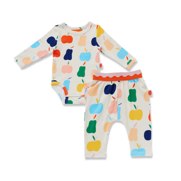 halcyon nights tiny orchard baby set
