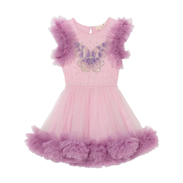 tutu du monde pretty papillon tutu dress candy floss mix