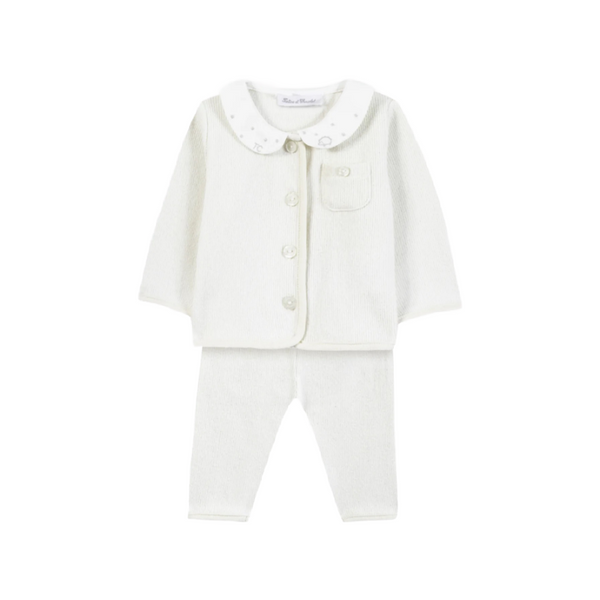 tartine et chocolat baby set pearl
