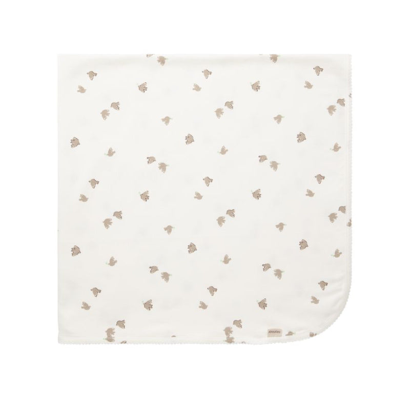 marmar copenhagen alida baby blanket peace doves