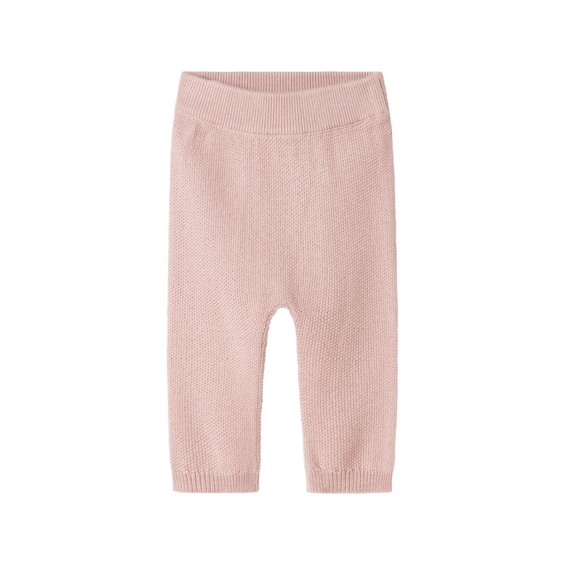 marmar copenhagen pira baby knit trousers faded rose