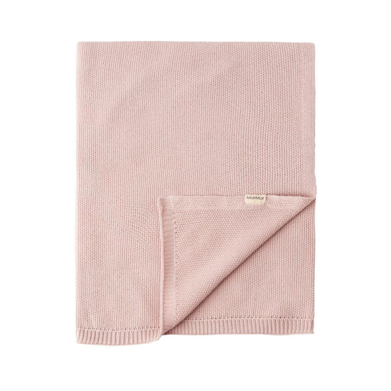 marmar copenhagen alia baby blanket faded rose