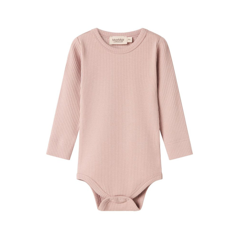 marmar copenhagen long sleeve baby body faded rose