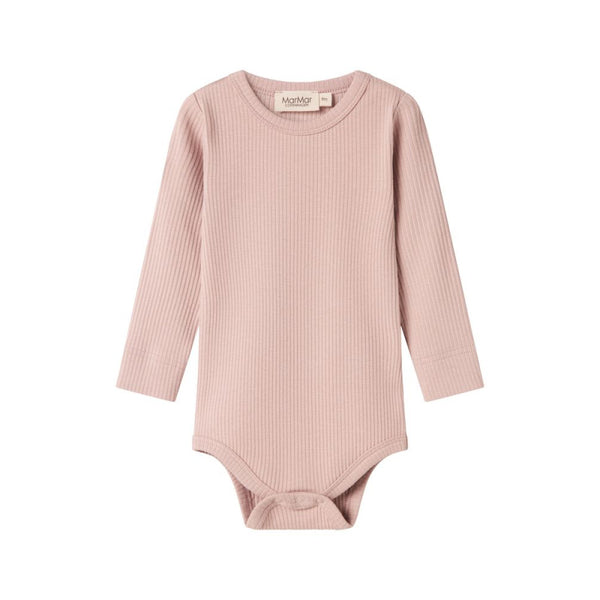 marmar copenhagen long sleeve baby body faded rose