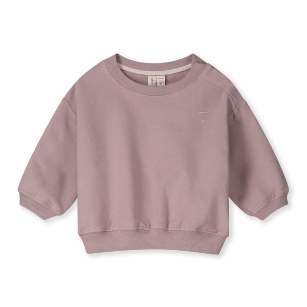 gray label baby sweatshirt berry
