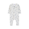 tartine et chocolat velour baby romper teddy bears
