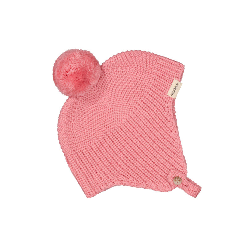 marmar copenhagen aly pompom baby hat raspberry