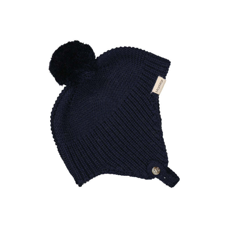 marmar copenhagen aly pompom baby hat ink