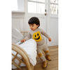 toddler modeling the molo sol baby knit pants in ridge