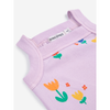 bobo choses garden party all over baby body lavender