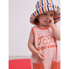 bobo choses stripes terry cloth baby bucket hat offwhite