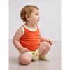 bobo choses sunflower terry cloth baby tank top red
