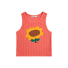 bobo choses sunflower tank top red