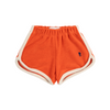 bobo choses terry cloth baby shorts red