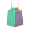 bobo choses color block woven baby playsuit multicolor
