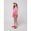bobo choses pink color block shorts fuchsia