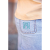 bonton lyon baby short clear chambray