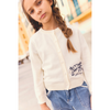 bonton lola my little shrimp cardigan ecru