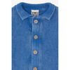 bonton lucien baby cardigan blue mediterranean