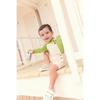 bonton lazlo baby short dungaree ecru