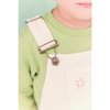 bonton lazlo baby short dungaree ecru