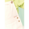 bonton lazlo baby short dungaree ecru