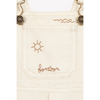 bonton lazlo baby short dungaree ecru