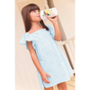 bonton aqua dream dress blue