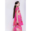 christina rohde floral dress pink