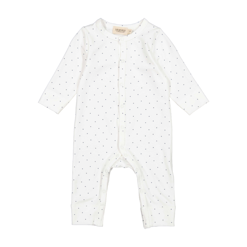 marmar copenhagen rukana baby onesie blue dot