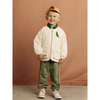 mini rodini plain piping sweatpants green