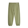mini rodini plain piping sweatpants green