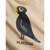 mini rodini blackbird sp ss tee beige