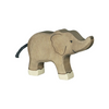 holztiger small elephant trunk raised
